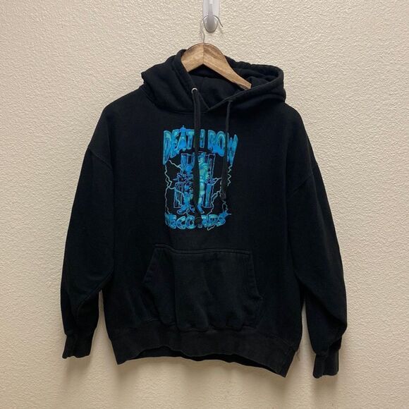 Death Row Records Hoodie Large - Picture 1 of 4